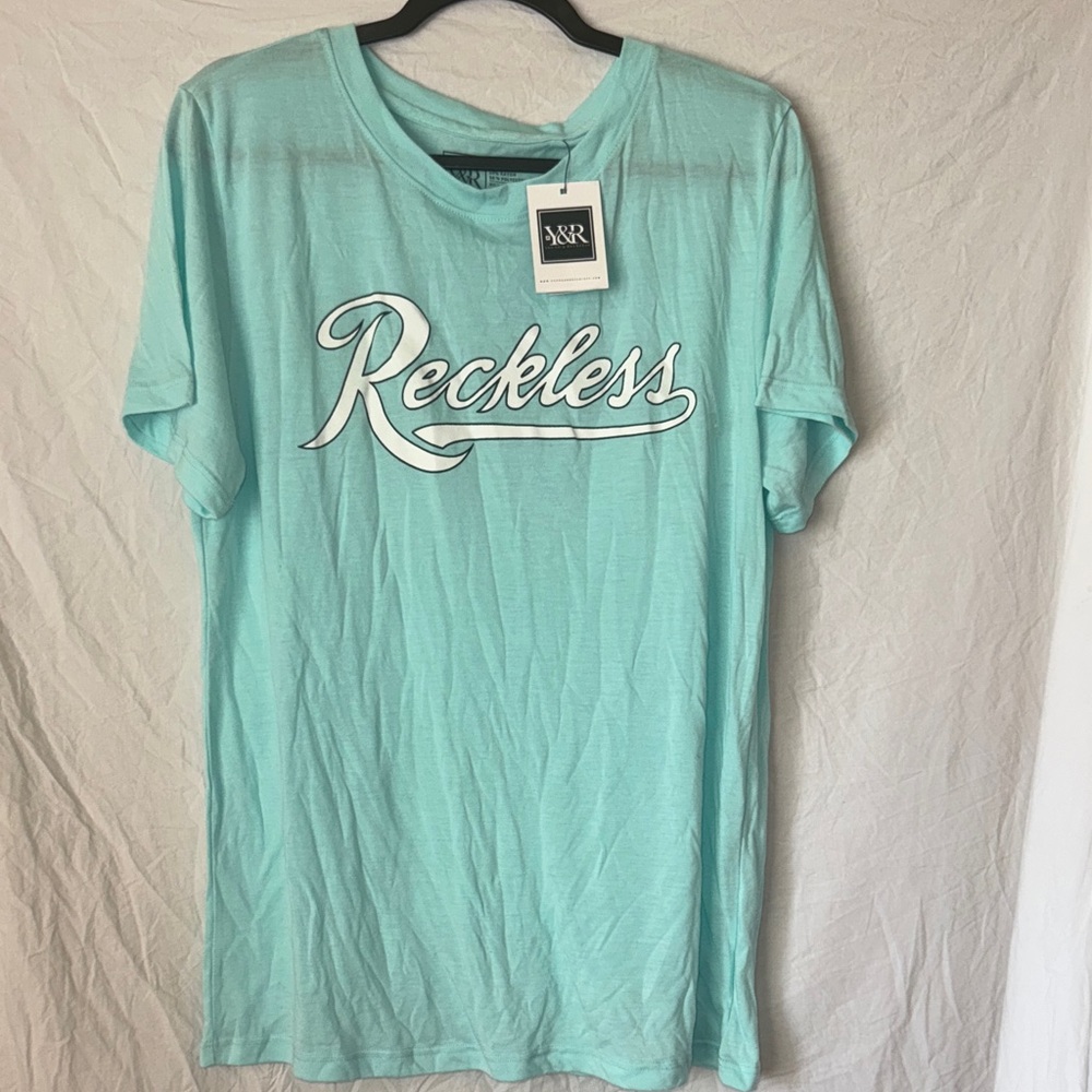 Young & Reckless Mint Tee